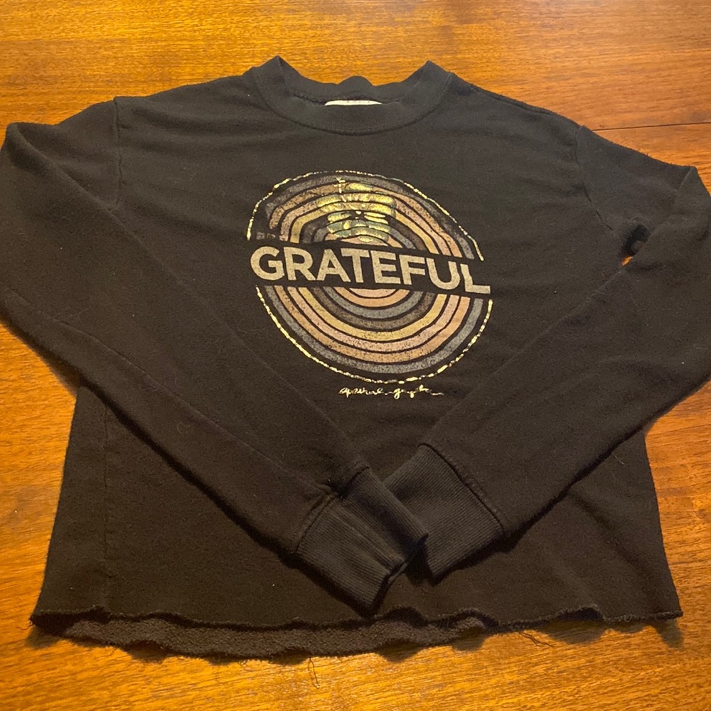 Spiritual gangster light weight fitted cropped sweatshirt